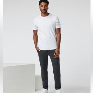 Vuori Ponto Performance Pants Size XL Charcoal Heather Gray Drawstring Soft